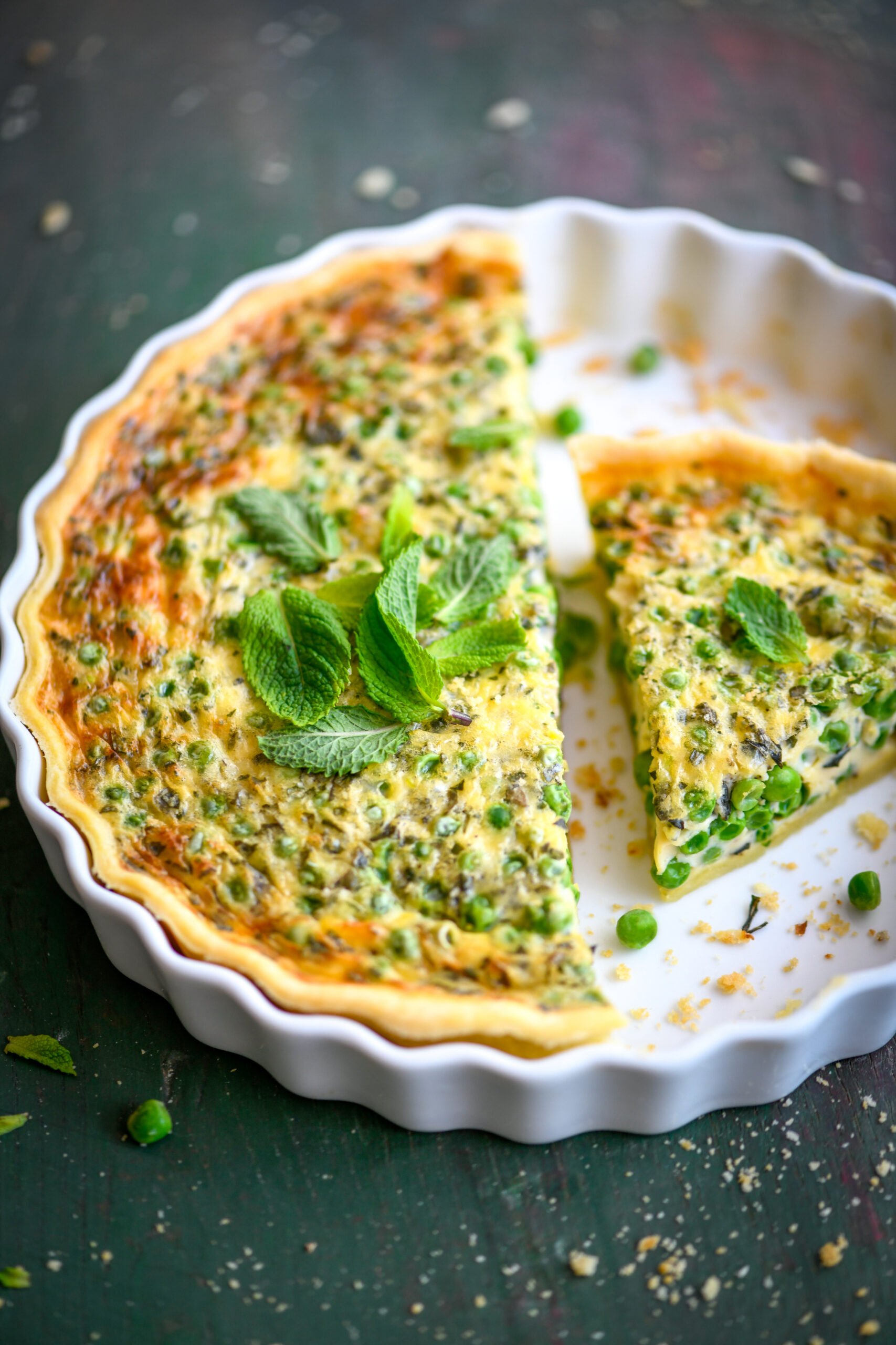 Quiches Aux Petits Pois Menthol S Recette Maximag Fr