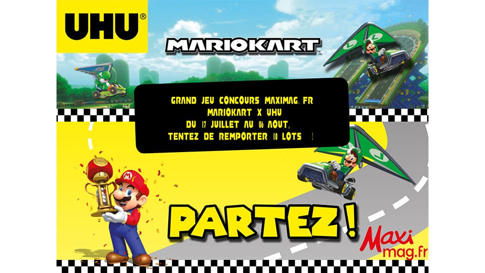 Jeu Concours UHU X Mario Kart