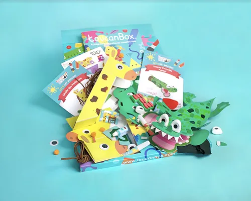 toucanBox : des kits ludo-éducatifs pour les 3-8 ans