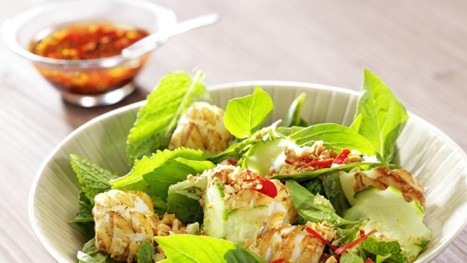 Calamars en salade thaï