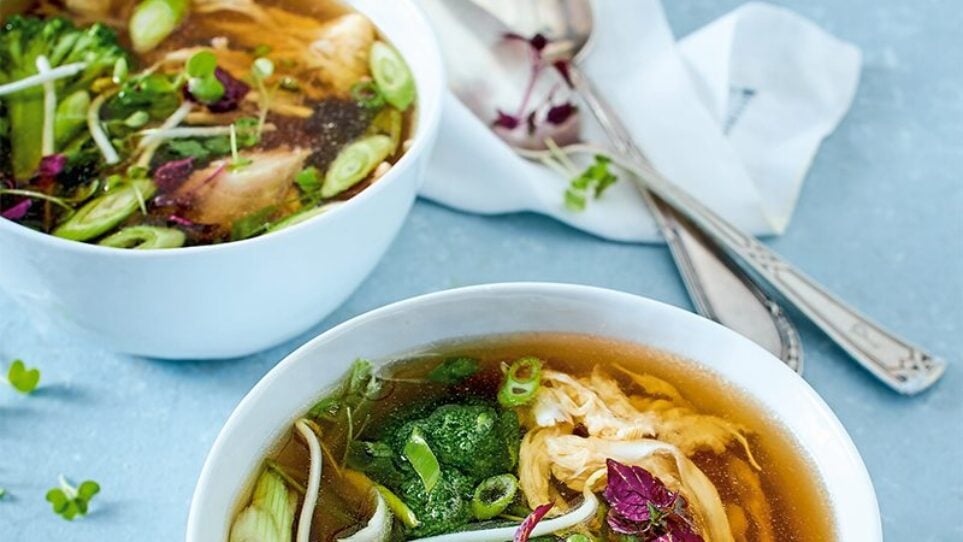 Soupe chinoise - Recette - Maximag.fr