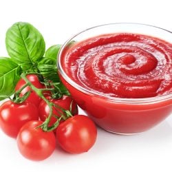 Sauce tomate moins sucrée